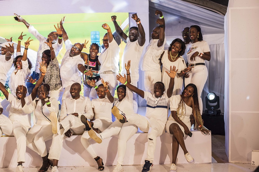 An all-white extravaganza at Round Two of the Singleton Challenge