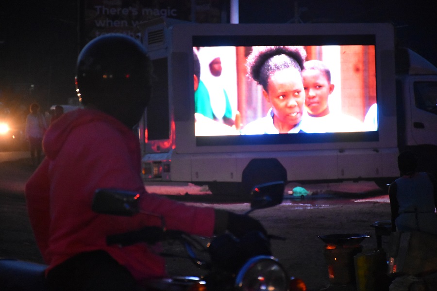 MUBS Mbarara University Students taught film making with smartphones.