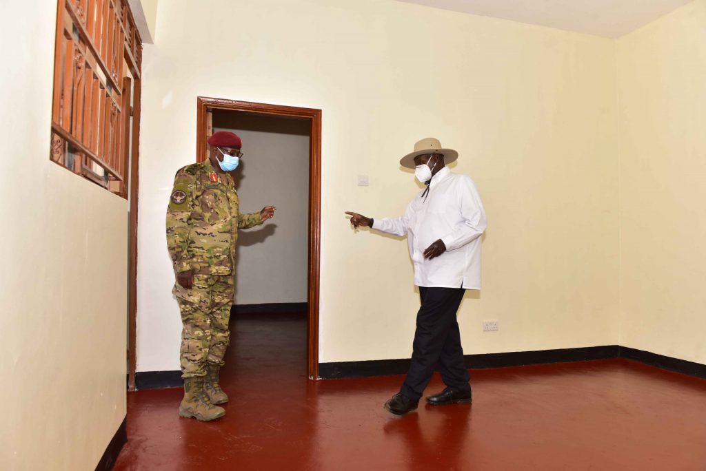 UPDF Private to Earn Shs 1m, says Museveni at Launch of SFC Housing Units
