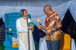 Tirupati's Miraj Barot Hosts India's Spiritual Leader His Holiness Gurudev Sri Sri Ravi Shankar