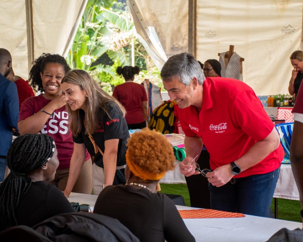 ‘Elevate’ Youth Mentorship Program Beneficiaries Laud Coca-Cola Beverages Uganda at Boundless Minds Exhibition.