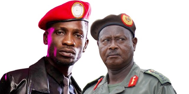 NUP President & Opposition Leader in Uganda Bobi Wine says he is under house arrest Bobi Wine & Museveni