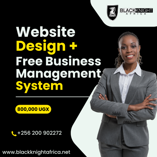 Black Knight Africa - Website Design with Business Management System