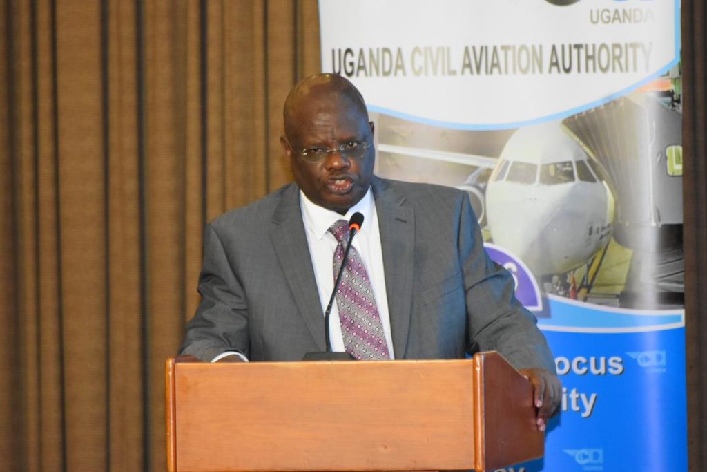 UCAA Director General Mr Fred Bamwesigye
