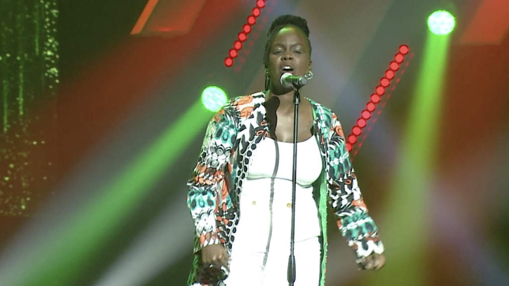 Ugandan contestant Desire Tusiimire Impresses The Voice Africa coaches during her debut performance