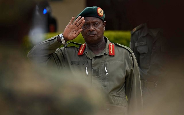 Museveni promotes nine Police officers to second highest rank