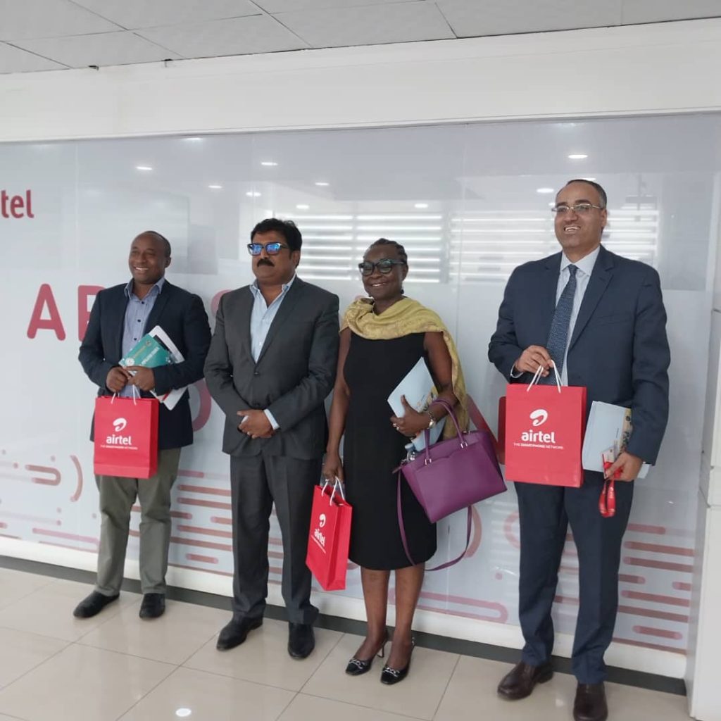 Airtel Uganda host UNFPA Uganda Country representative, illustrates commitment to improve the quality of the population