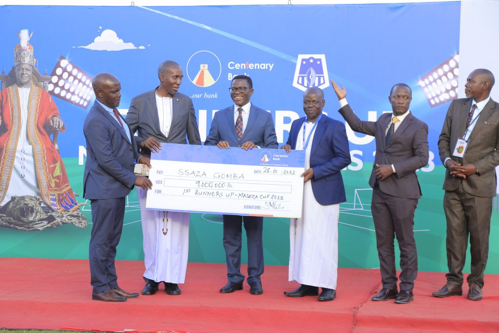 Centenary Bank re-commits its support for the Masaza tournament as Bulemezi wins the 2023 Masaza Cup
