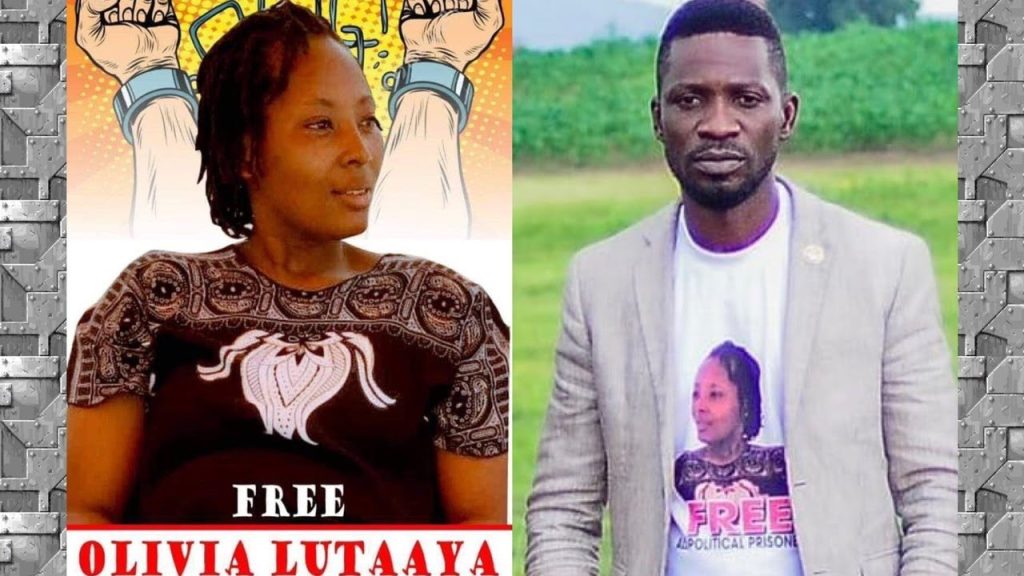 Freed Olivia Lutaaya Returns to NUP Headquarters From Prison Freed Olivia Lutaaya Returns to NUP Headquarters From Prison
