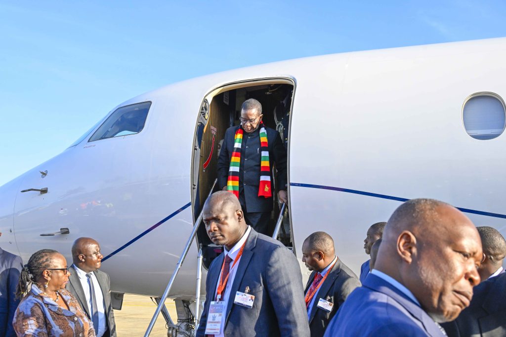Photos: Zimbabwe’s Mnangagwa in Uganda for Africa Sustainable Development Forum Zimbabwe’s Mnangagwa in Uganda for Africa Sustainable Development Forum