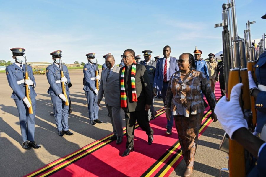 Zimbabwe’s Mnangagwa in Uganda for Africa Sustainable Development Forum