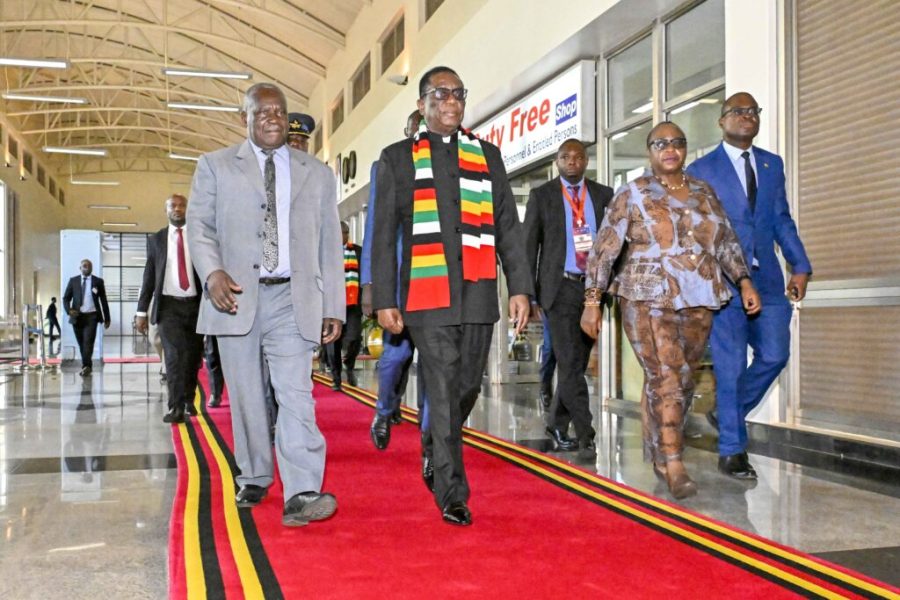 Zimbabwe’s Mnangagwa in Uganda for Africa Sustainable Development Forum