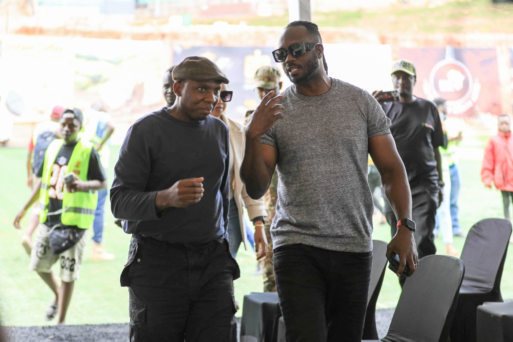 Music legend Bebe Cool visits Africa Coffee Park, hails developments