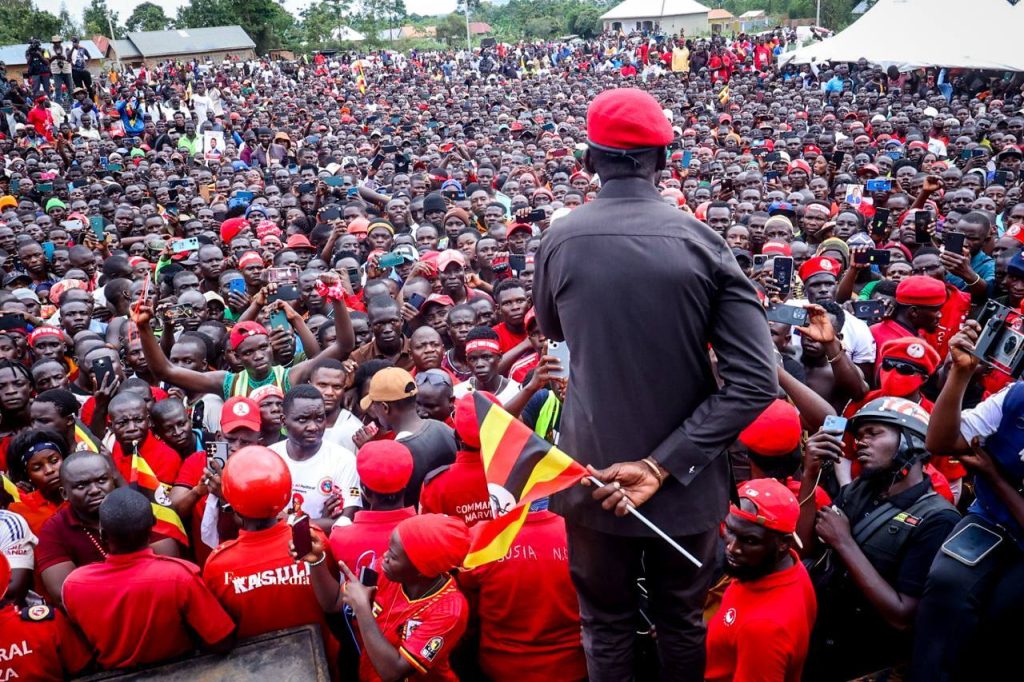 Bobi Wine Holds Massive Rally in Namayingo After Iganga Standoff, See Photos