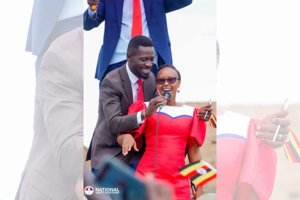 Barbie Itungo, Bobi Wines’ wife urges voters to ‘eat NRM money but vote wisely’ Barbie Itungo, Bobi Wines' wife urges voters to ‘eat NRM money but vote wisely’