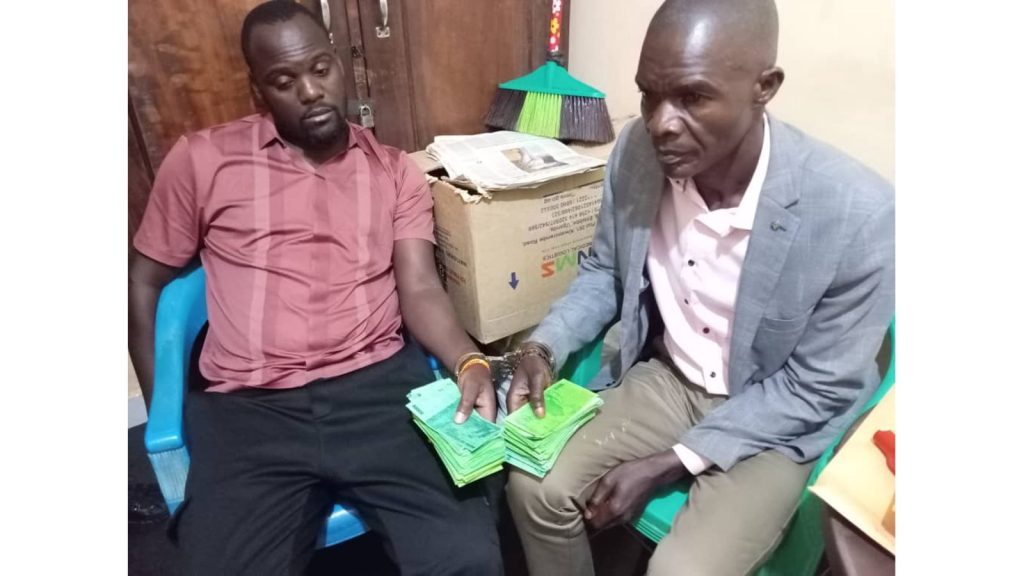Police Busts Major Counterfeit Ring: Two Arrested with Fake Shillings and Dollar Links