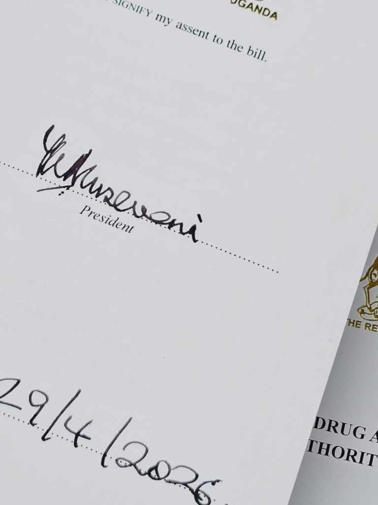 President Museveni, Copyright Amendment Act 2026