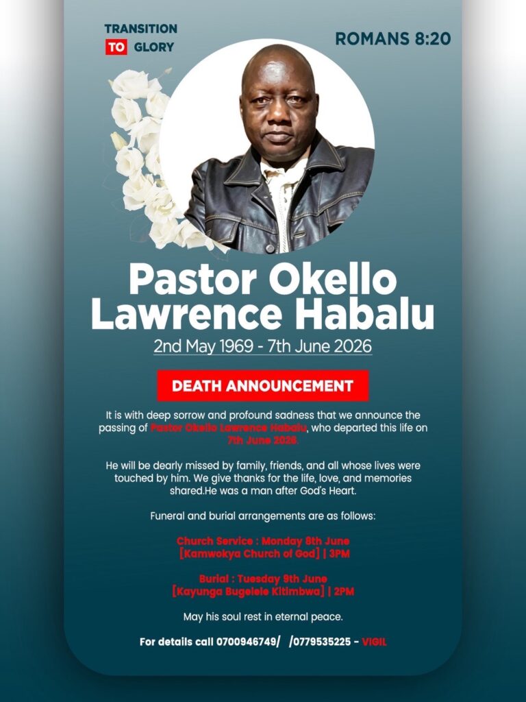 Joshua Baraka, Father, Lawrence Okello Habalu