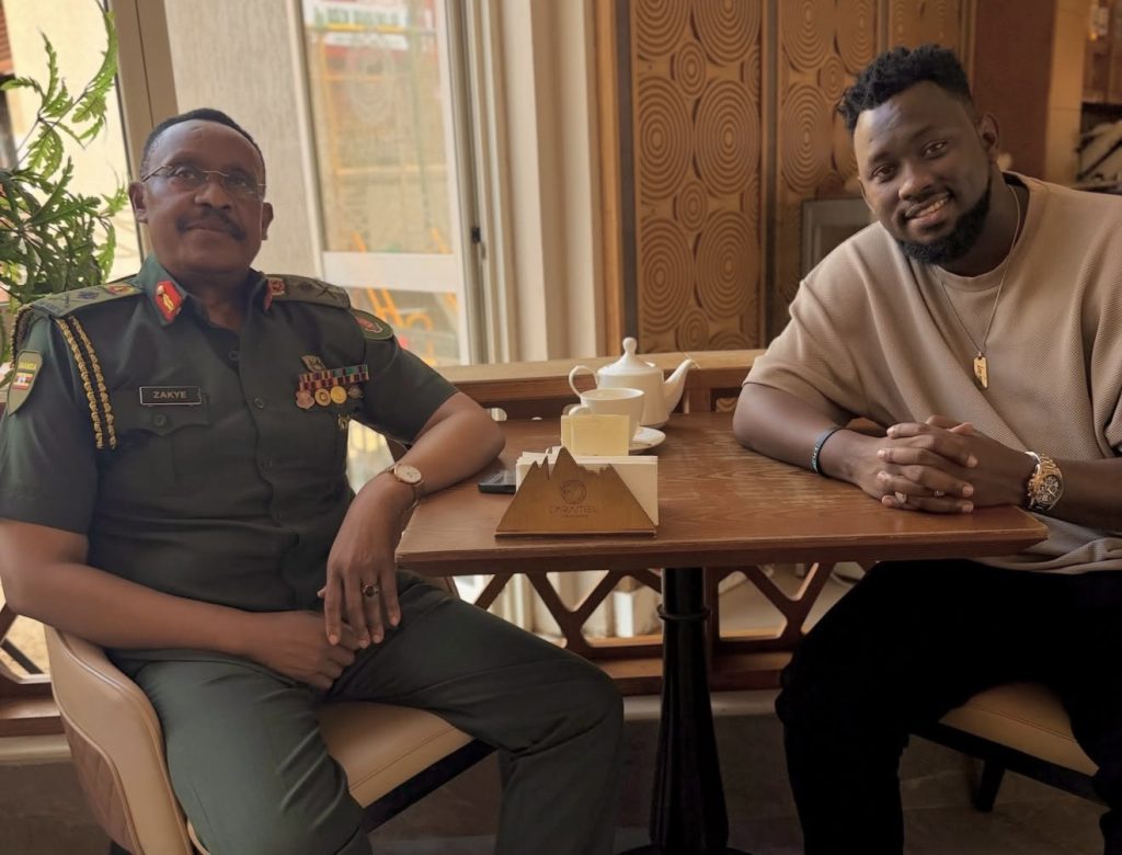 Levixone’s Uncle Brig Gen Fred Zakye Hands Over to Brig Gen Edward Ronald Mutaawe in Ethiopia