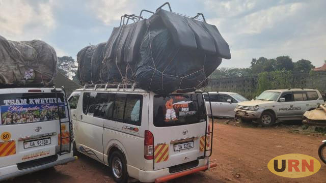 Traffic Police impound taxis in safety operation on Gulu road