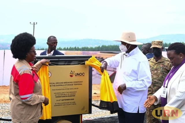 Kampala petroleum terminal works launched, completion set for 2028